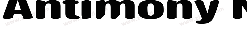 Antimony No1字体转换